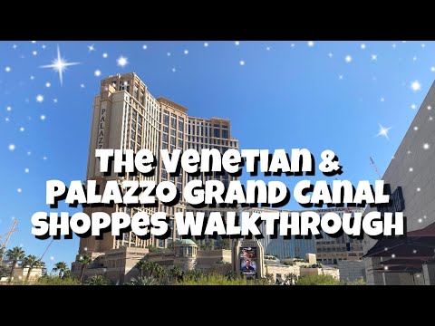 Passo a passo do Venetian & Palazzo Hotel and Casino + Grand Canal Shoppes