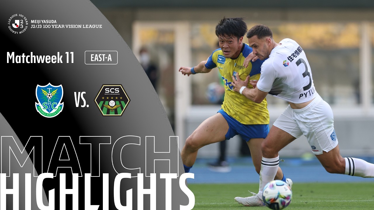 Tochigi SC vs SC Sagamihara Highlights