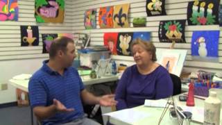 preview picture of video 'Art School for Kids Children New Orleans Metairie LA Art Lessons'