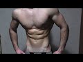 Flexing Shredded Abs And Pumped Biceps