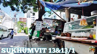 🇹🇭4K | Walking Nana’s Backstreets: Soi Sukhumvit 13 & 13/1| Radisson Suites Bang