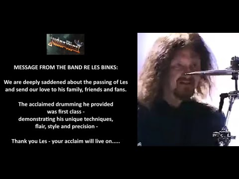 Thumbnail for Former Judas Priest drummer Les Binks has passed away by Les Binks