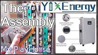 YIXIANG - 16KWh 51.2V 16x314Ah cell´s Vertical Diy Box - 1522