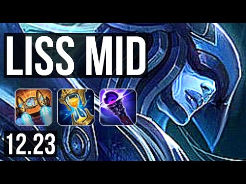 LISSANDRA vs RYZE (MID) | 4.5M mastery, 1200+ games, 10/3/15 | KR Master | 12.23