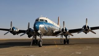 South African Airways Old Livery DC-6 (Outeniqua DC-4 Colors) video