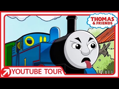 Thomas Makes Scary Faces in New Zealand | YouTube World Tour | Thomas & Friends - Kids TV Series, Kingdom Kids Zone - Thomas & Friends