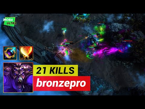 HoN Defiler SEARING LIGHT with PORTAL KEY - MVP