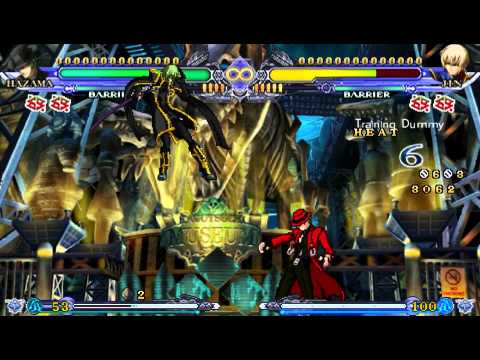 Blazblue Continuum Shift 2 Hazama Combo