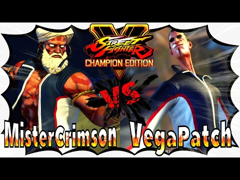 [SFV CE] MisterCrimson(Dhalshim) vs VegaPatch(FANG) [Street Fighter 5 Champion Edition]
