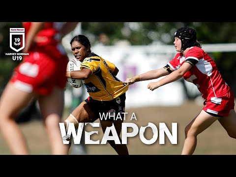 Harvey Norman U19s Round 3 'What a weapon!' - Nancy Sullivan