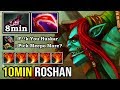 How To Counter Meepo Spammer Mid With Incredible 8 Minutes Armlet Huskar Dota 2