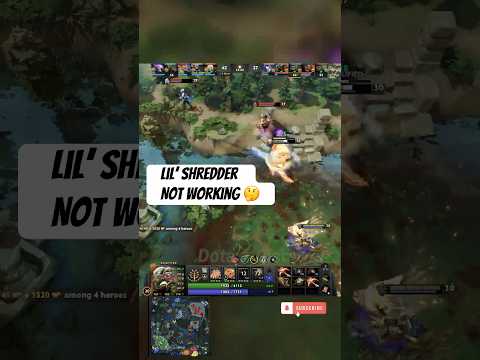 Nullifier vs. Lil’ Shredder #Dota2 #Snapfire