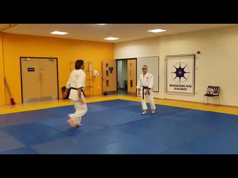The Shodokan (Tomiki) Aikido, basic 17 techniques, Randori no Kata (Junanahon no kata). ￼￼