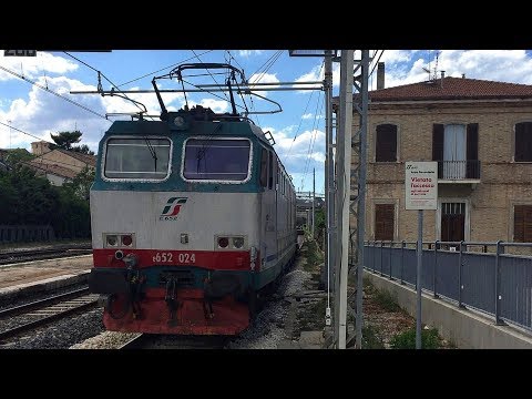 E652.024 sul MRV 55655 PARMA - Fossacesia/T.S., in arrivo, deviato, a Fano.