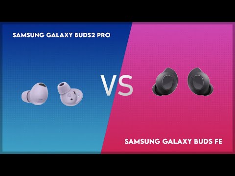 Samsung Galaxy Buds2 Pro vs Samsung Galaxy Buds FE Comparison