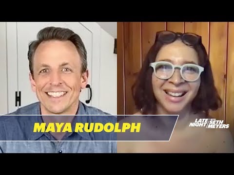 Maya Rudolph Has a Quarantine Wardrobe Malfunction