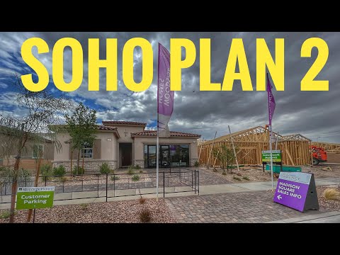 Madison Square at Cadence Henderson - Soho Plan 2 - Woodside Homes - Single Story New Homes For Sale