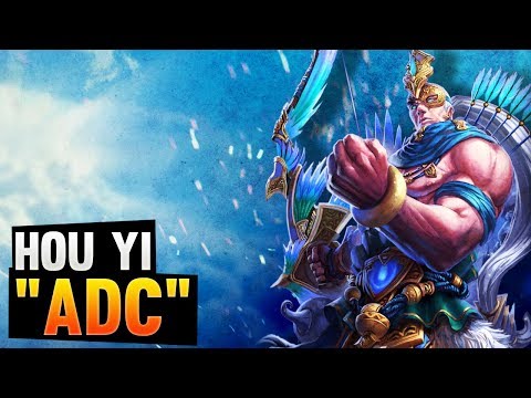 Só quero meu povo jogando bem! SMITE: HOU YI "ADC"