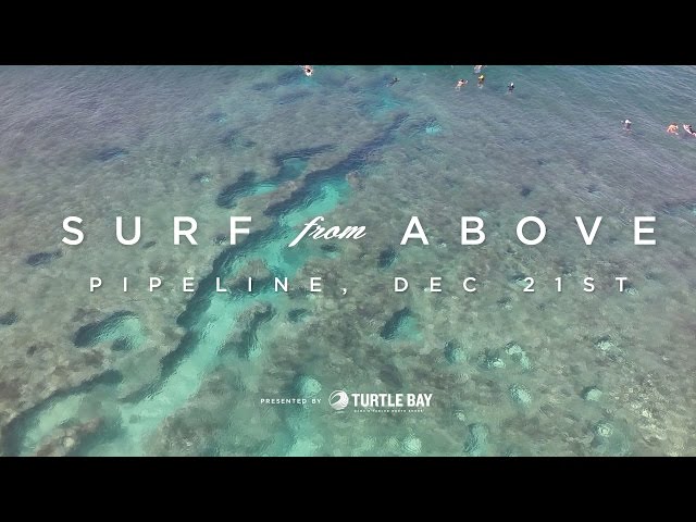 Surf From Above | Drone Footage of Pipeline