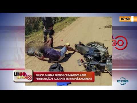 PM prende criminosos apoÌs perseguicão e acidente em SimpliÌcio Mendes, PI (19 05 20)