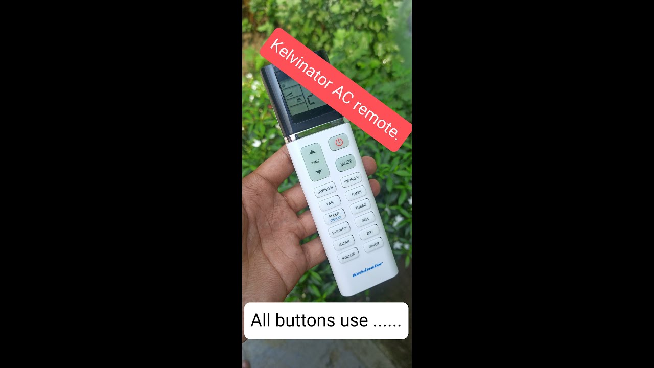 Kelvinator Ac remote. #AC #airconditioner #remote