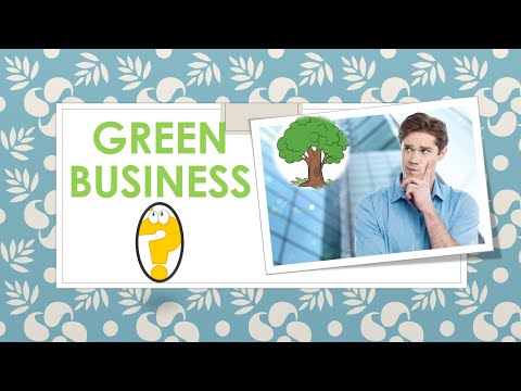 YouTube video about What is a green business?