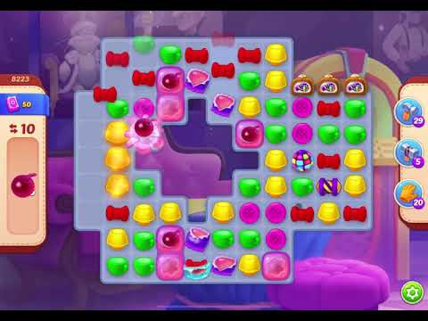 HomeScapes Level 8223 no boosters (18 moves)