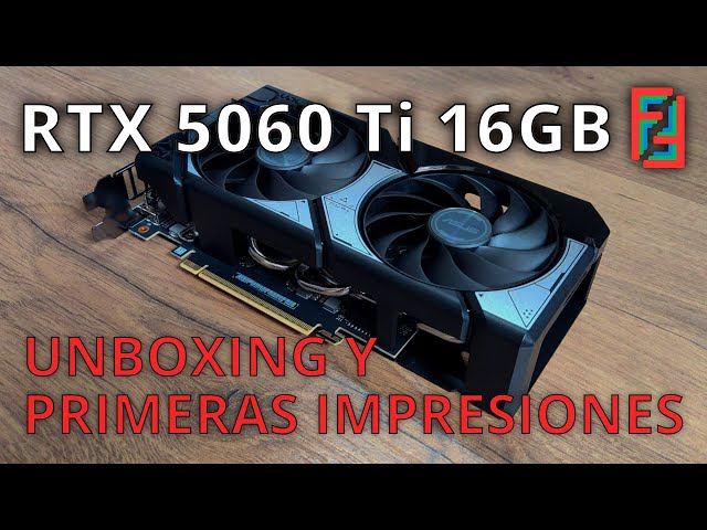 Vídeo relacionado con ASUS Dual GeForce RTX 5060 Ti 16GB GDDR7 OC Edition (PCIe 5.0, 16GB GDDR7, DLSS 4, HDMI 2.1b, DisplayPort 2.1b, diseño de 2.5 Ranuras, diseño de Ventilador Axial-Tech, tecnología 0dB)