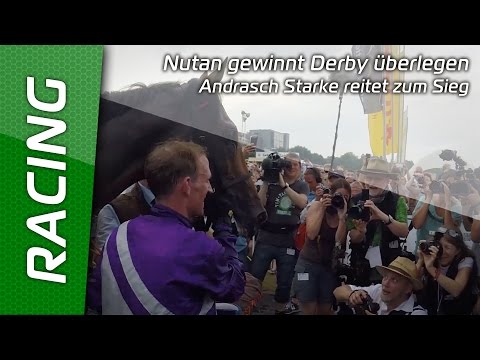Nutan gewinnt Deutsches Derby überlegen - Andrasch Starke reitet zum Sieg