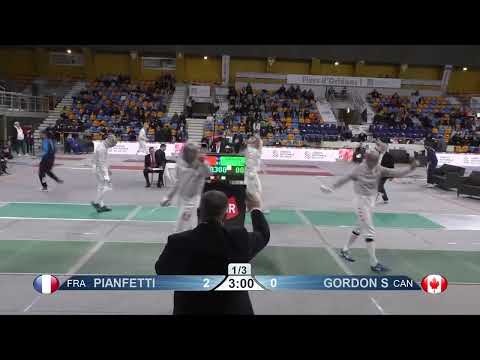 Orleans Grand Prix 2022 SMS - L64 - Maxime Pianfetti FRA v Shaul Gordon CAN