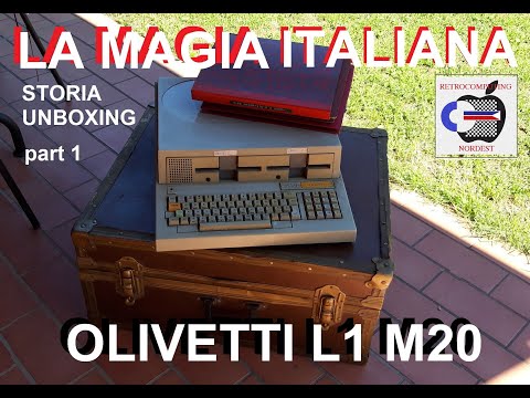 OLIVETTI M20 L1 Rev "D" LA DEFINIZIONE DI UNO STANDARD - Storia #olivetti #olivettim20 #olivettim24
