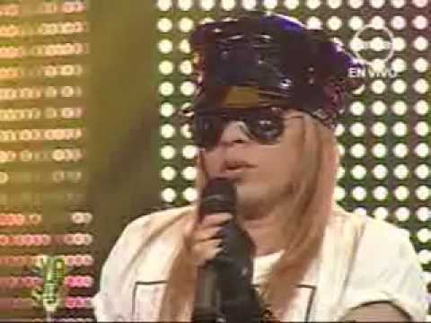 YO SOY AXL ROSE "YOU ARE CRAZY" [10/07/12] GUNS AND ROSES ( 9 /10 ). YO SOY PERU.