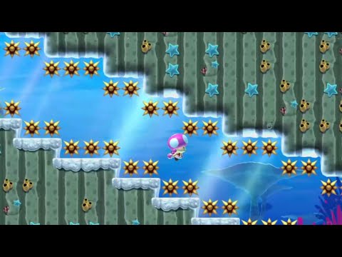 NSMBU Swimming Tech - Super Mario Maker 2