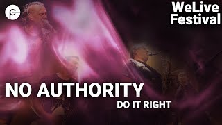 No Authority - Do it right | WeLive - Live Ska Punk Konzert
