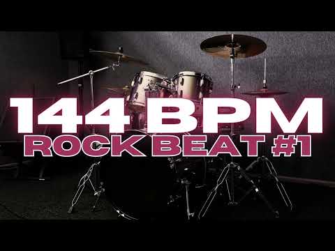 144 BPM - Rock Drum Beat - Loop 1
