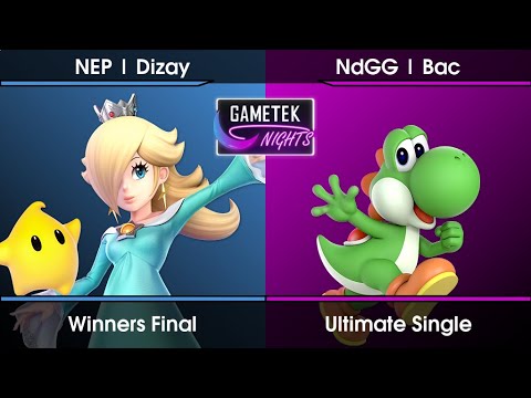 Gametek Night 2023.01 Winners Final - Dizay (Rosalina) Vs. Bac (Yoshi) SSBU Ultimate Tournament