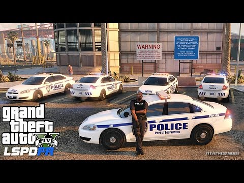 GTA 5 LSPDFR 0.3.1 - EPiSODE 315  - LET'S BE COPS - PORT OF LOS SANTOS (GTA 5 REAL LIFE POLICE MOD)