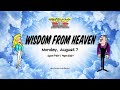 Wisdom from Heaven