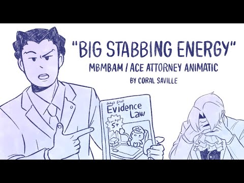 Big Stabbing Energy ★ Ace Attorney Animatic (MBMBAM)