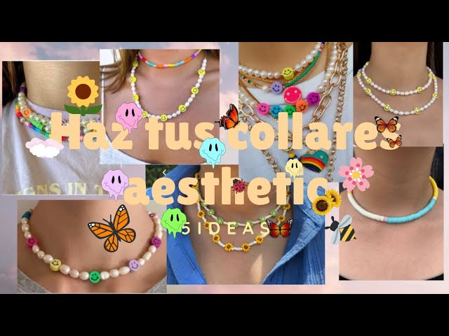 Vídeo relacionado con Collar de Cuentas de Colores con Inicial, Collares de Verano Mujeres y Niñas Collar con Colgante de Letra Bohemio Gargantilla con Cuentas Regalos Joyería Hechos a Mano para Adolescentes (A)