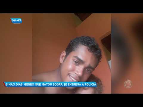 Genro que matou sogra se entrega à polícia em Simão Dias - Balanço Geral Manhã