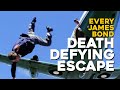 James Bond 007 EVERY DEATH DEFYING ESCAPE