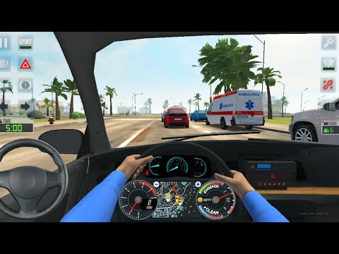 OLD CARS RACING UBER DRIVER 🚖👮‍♀️ City Car Driving Games Android iOS - Taxi Sim 2020 Gameplay