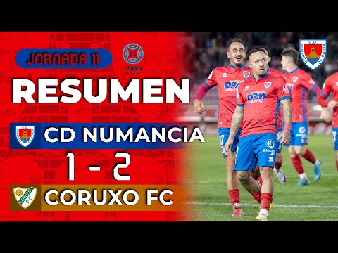 Summary J.D. Numancia | 1-2 | Coruxo F.C.
