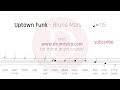 Bruno Mars Uptown Funk Drum Score