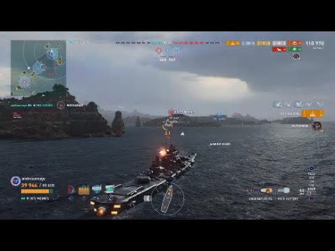 Wows Legends | Des Moines | 224k Dmg 3 destroyed!