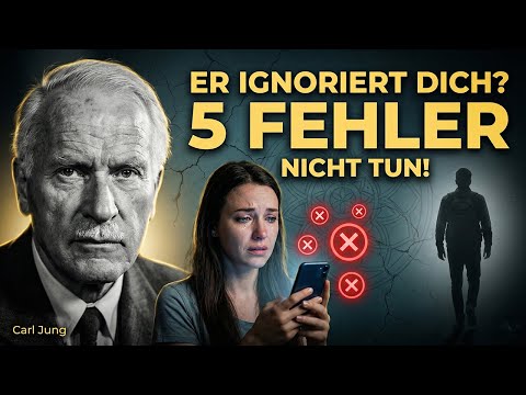 UNBEDINGT ANSEHEN! – Wenn er Sie ignoriert, machen Sie NICHT diese 5 Fehler | Carl Jung