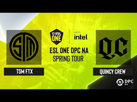 Dota2 - Quincy Crew vs TSM FTX - Game 2 - ESL One DPC NA Spring