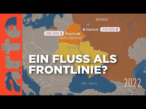 Der Dnjepr, ein Fluss im Zentrum des Ukraine-Kriegs | Mit offenen Karten | ARTE