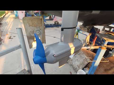 Electric motors are mounted!